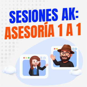 SESIONES AK: Asesoría 1 a 1